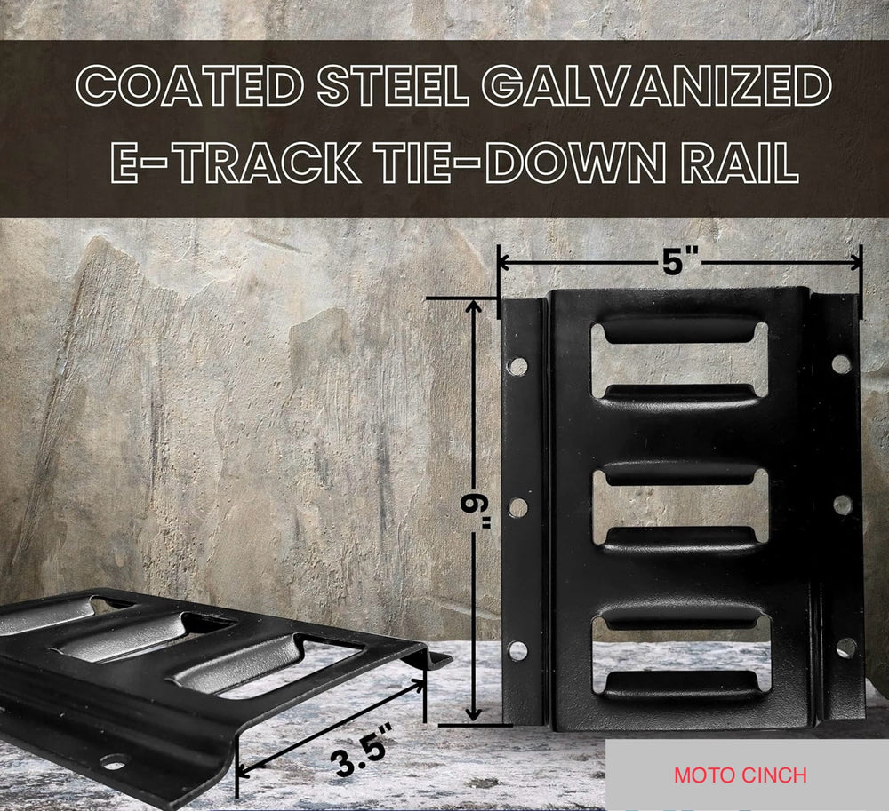 MOTO CINCH E TRACK RAIL 6"