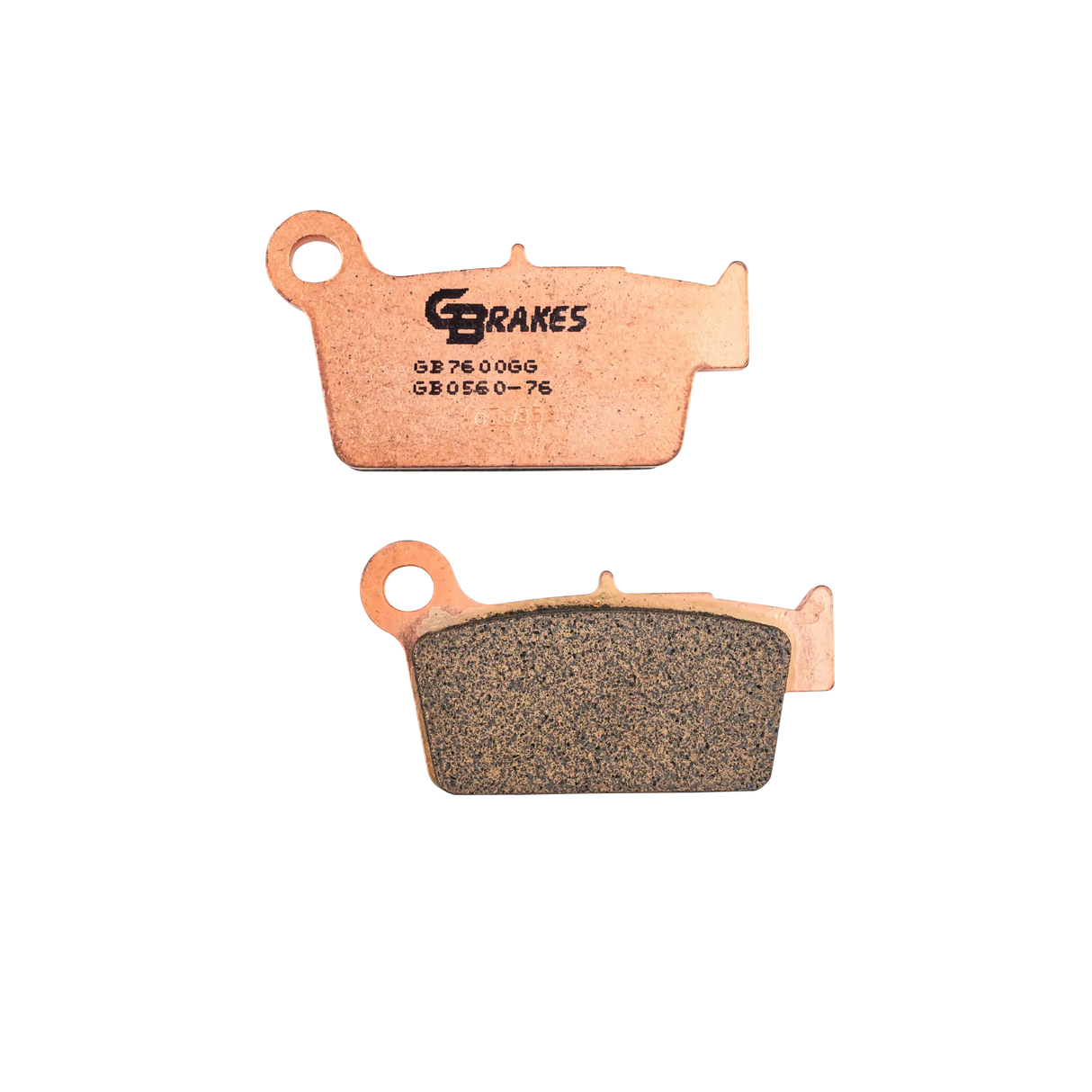 GBRAKES GB0560-76 BRAKE PADS SINTERED