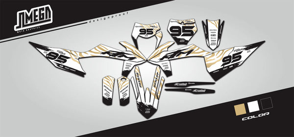 GOLD ZEBRA (KLX230 CKD)