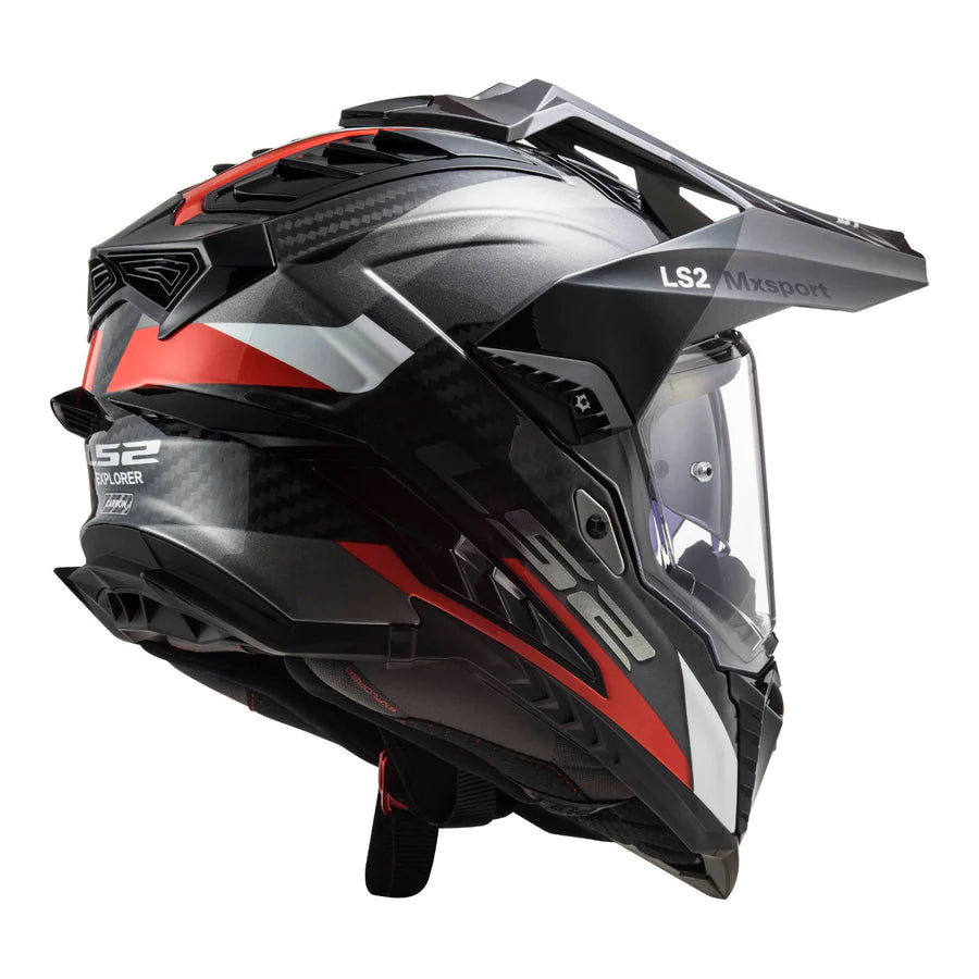 LS2 MX701 EXPLORER CARBON ADV HELMET