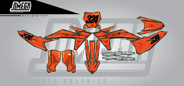 ORANGE MANGA (KTM Enduro R)
