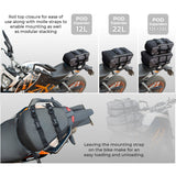 VIATERRA POD - 100% WATERPROOF MOTORCYCLE TAIL BAG