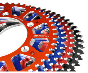 SCAR aluminium front sprocket - YAMAHA YZ YZF