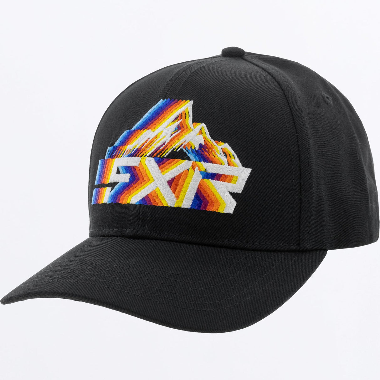 FXR PODIUM HAT ADULT BLACK MULTI