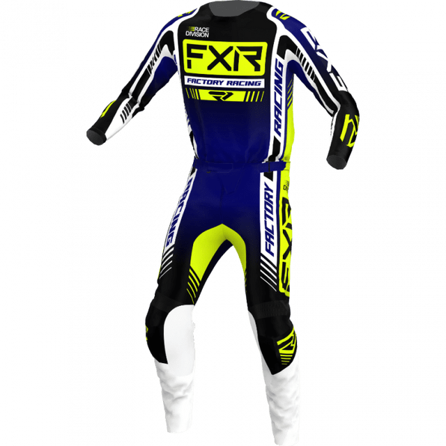 FXR CLUTCH PRO MX COMBO KIT (MIDNIGHT HIVIS WHITE)