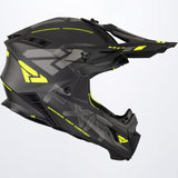 FXR HELIUM CARBON HELMET WITH TITANIUM D-RING BUCKLE