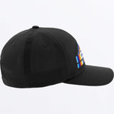 FXR PODIUM HAT ADULT BLACK MULTI
