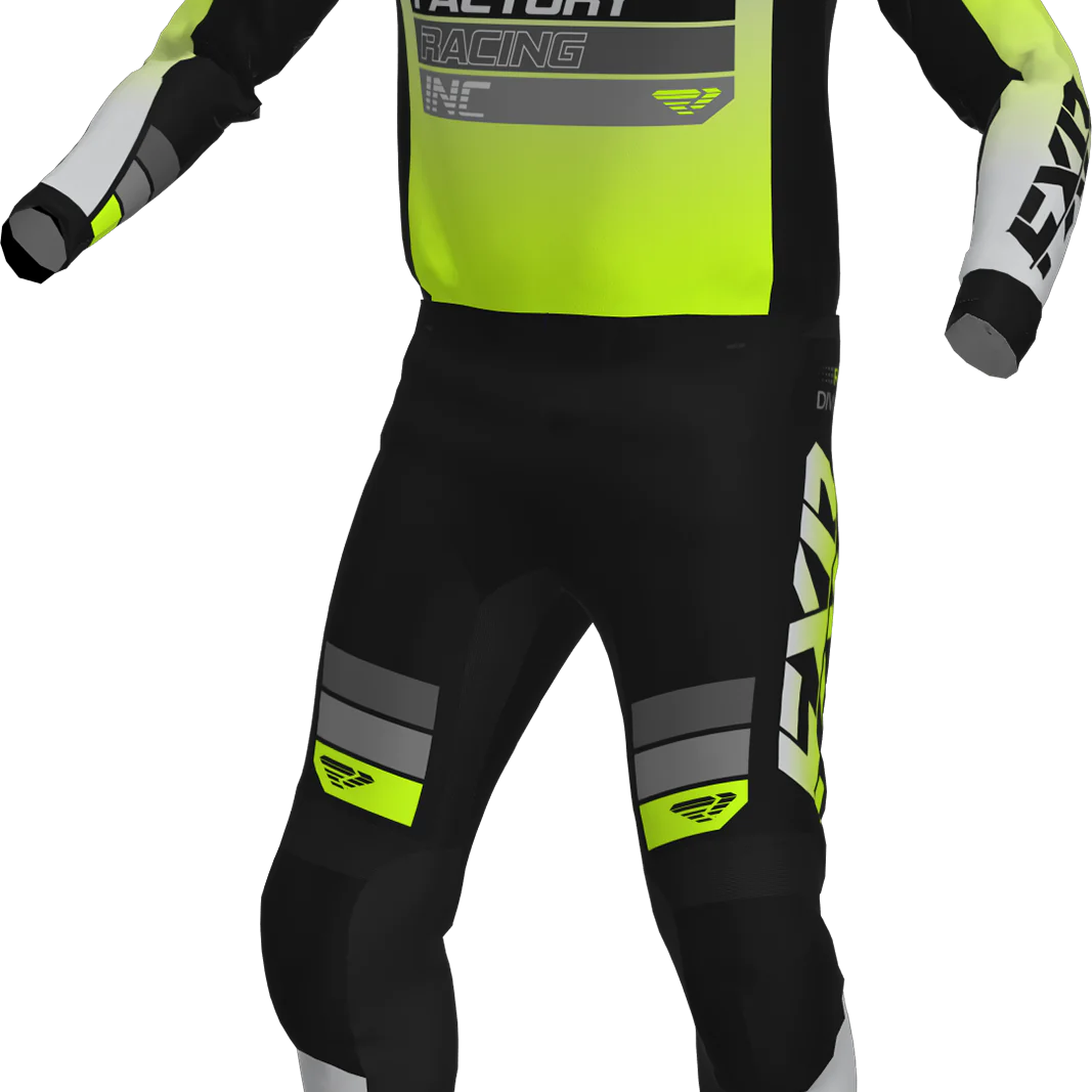 FXR CLUTCH MX COMBO (BLACK ORANGE HIVIS)